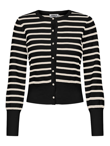 Only - Cardigan - Donna | onlvalley ls pearl o-neck cardigan knt