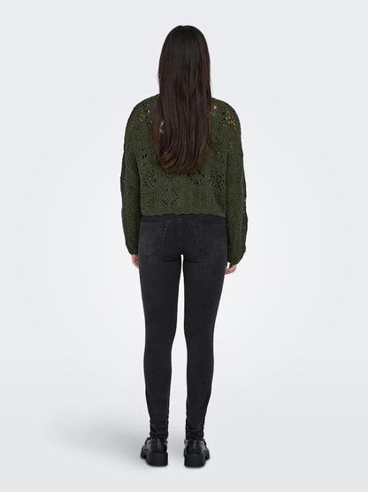 Only - Cardigan - Donna | onlbeach life 7/8 tie cardigan knt noos