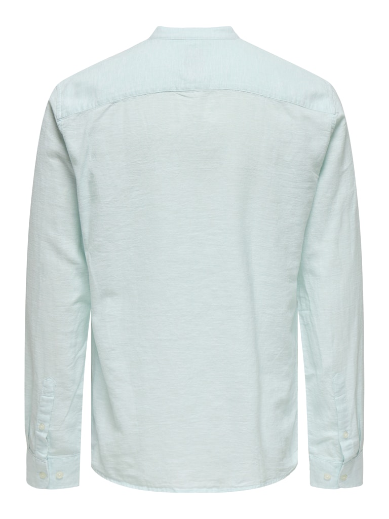 Only & Sons - Uomo - Camicia | onscaiden ls solid linen mao shirt noos