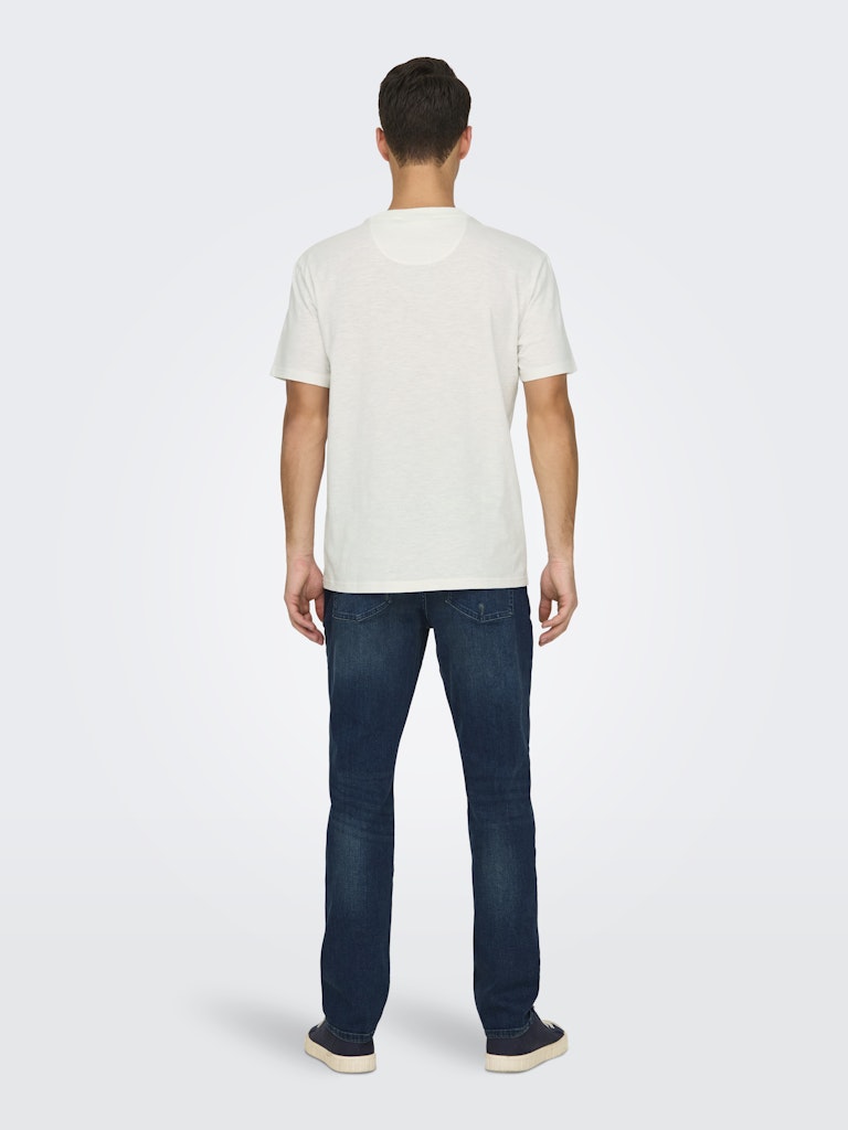Only & Sons - Uomo - T-shirt | onsperry life reg leaf ss pockettee noos