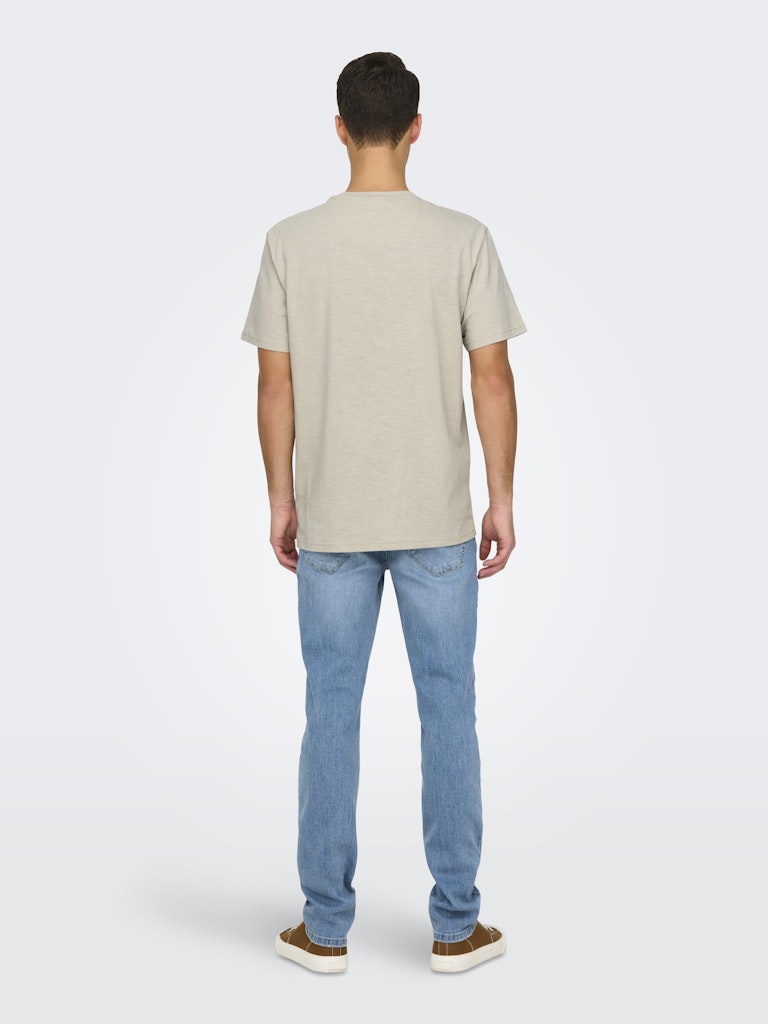Only & Sons - Uomo - T-shirt | onsperry life reg leaf ss pockettee noos