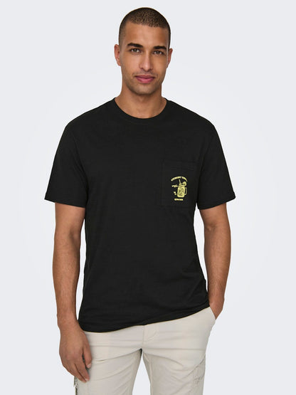 Only & Sons - T-shirt - Uomo | onskristopher reg pocket ss tee