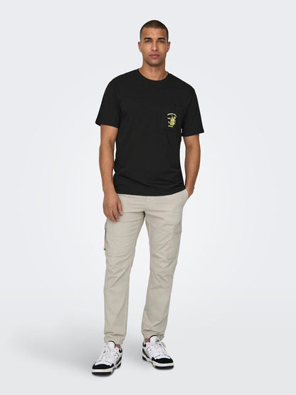 Only & Sons - T-shirt - Uomo | onskristopher reg pocket ss tee