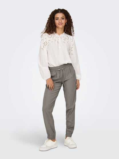 Only - Pantalone - Donna | onlkelda-emery mw pull-up pants pnt noos