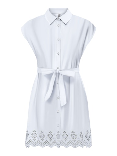 Only - Abito donna | onllou life emb s/s shirt dress ptm