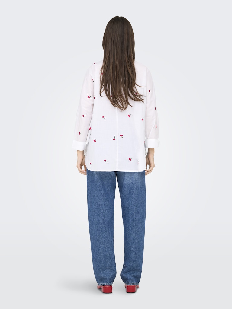 Only - Camicia - Donna | onlnew lina grace ls emb shirt noos wvn