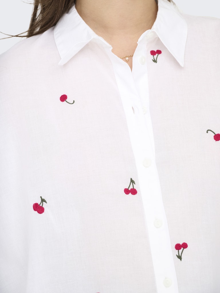 Only - Camicia - Donna | onlnew lina grace ls emb shirt noos wvn