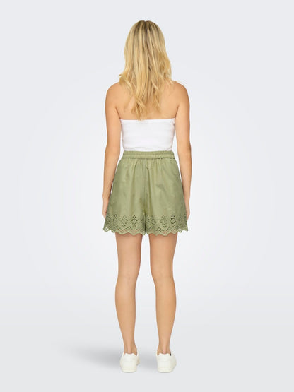 Only - Shorts - Donna | onllou life emb loose shorts ptm