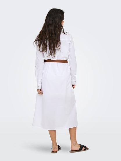 Only - Vestito Chemisier - Donna | onlwillow life ls camicia midi dress wvn