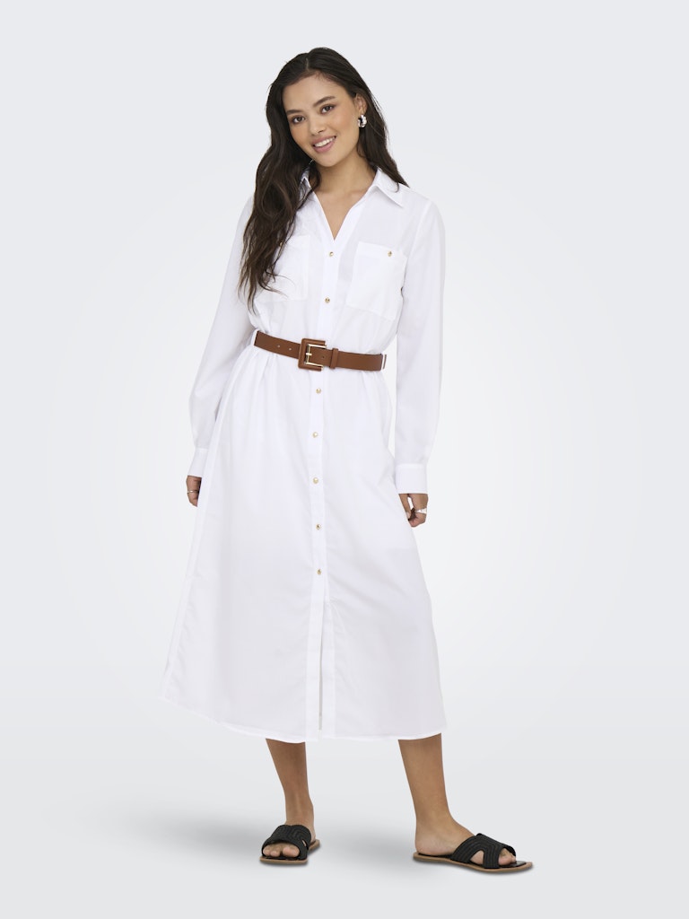 Only - Vestito Chemisier - Donna | onlwillow life ls camicia midi dress wvn