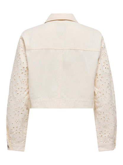 Only - Giubbino - Donna | onlelsa short crochet jacket otw