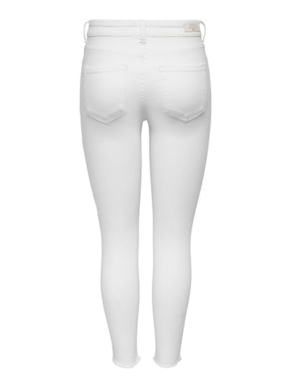 Only - Jeans - Donna | onlblush life mid sk rw ank dest rea14