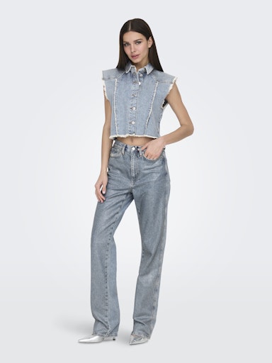 Only - Jeans - Donna | onlhollywood-riley crys hw s red dnm cro