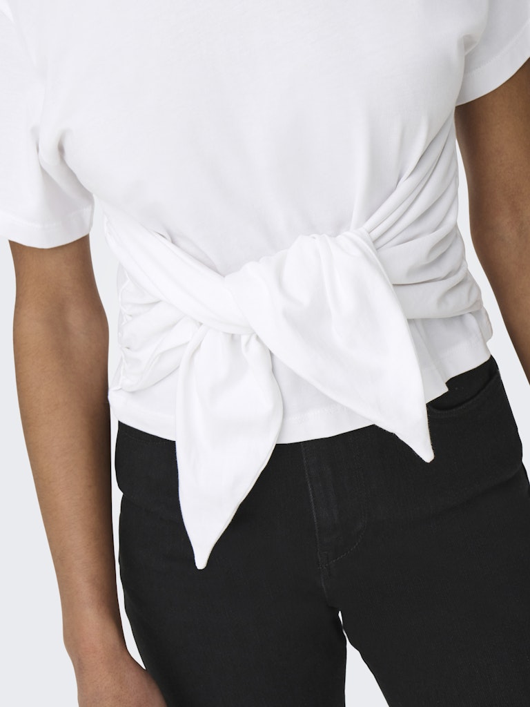 Only - T-shirt - Donna | onlwill life s/s tie top jrs