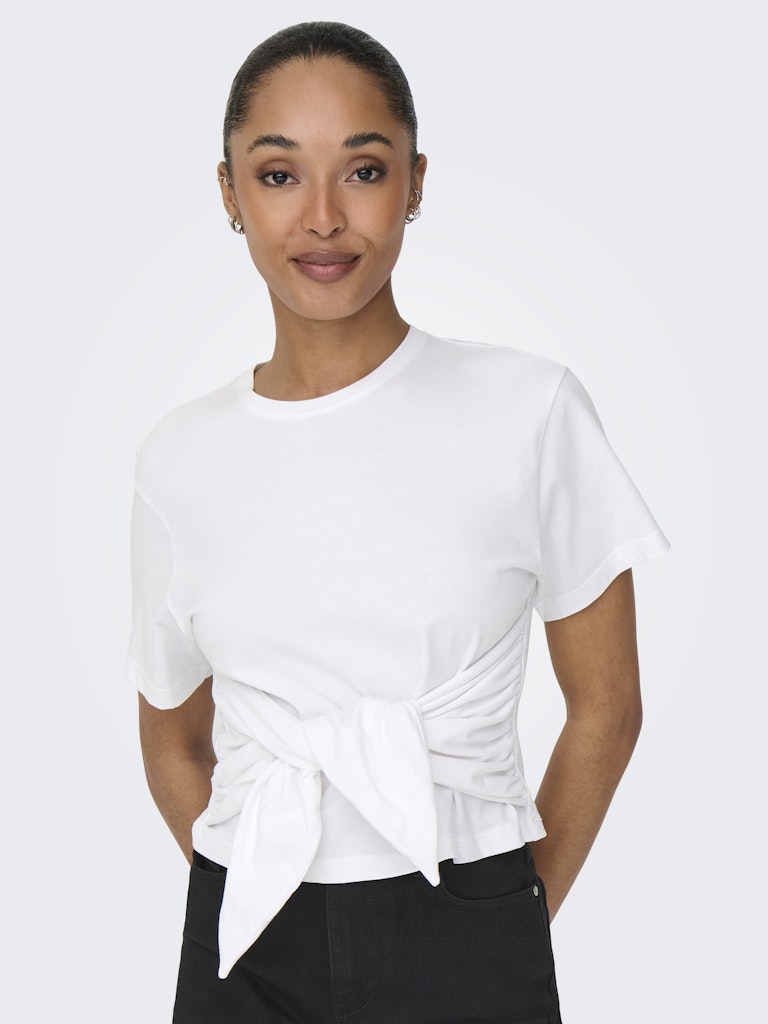 Only - T-shirt - Donna | onlwill life s/s tie top jrs