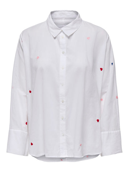 Only - Camicia - Donna | onlnew lina grace ls emb shirt noos wvn