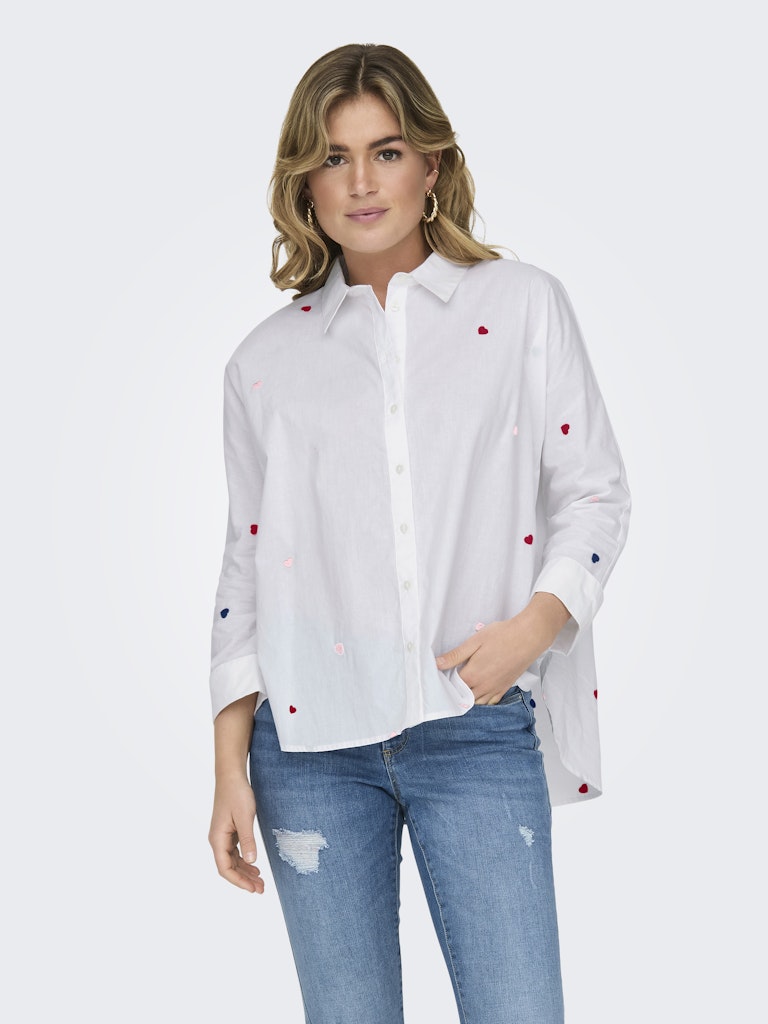 Only - Camicia - Donna | onlnew lina grace ls emb shirt noos wvn