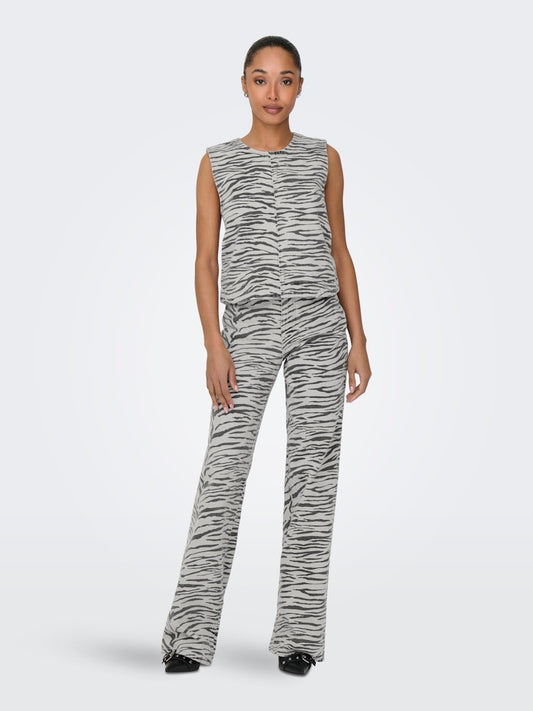 Only - Top - Donna | onldorsi sl zebra top dnm sik