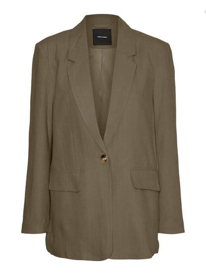 Blazer - Vero Moda Vmvera Ls Linen Blazer