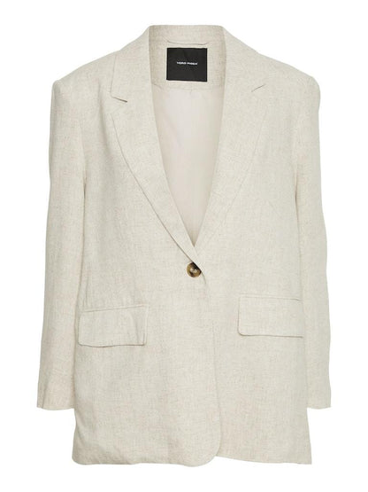 Blazer - Vero Moda Vmvera Ls Linen Blazer