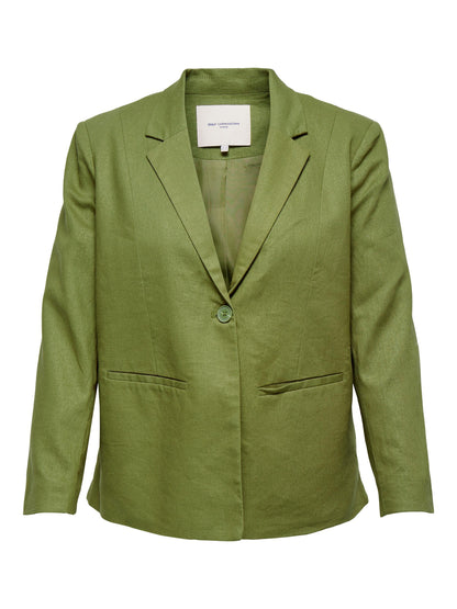 Giacca Blazer Carola L/S Linen Only Carmakoma