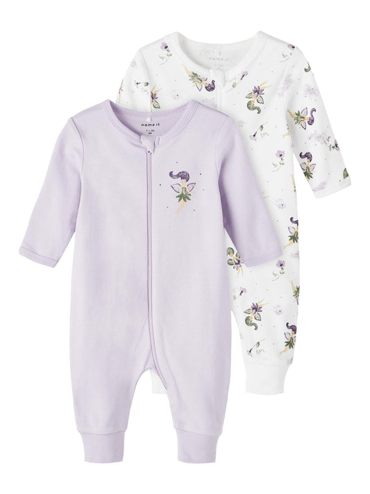 Pigiama Nbfnightsuit 2P Zip Orchid Fairy Noos Name It