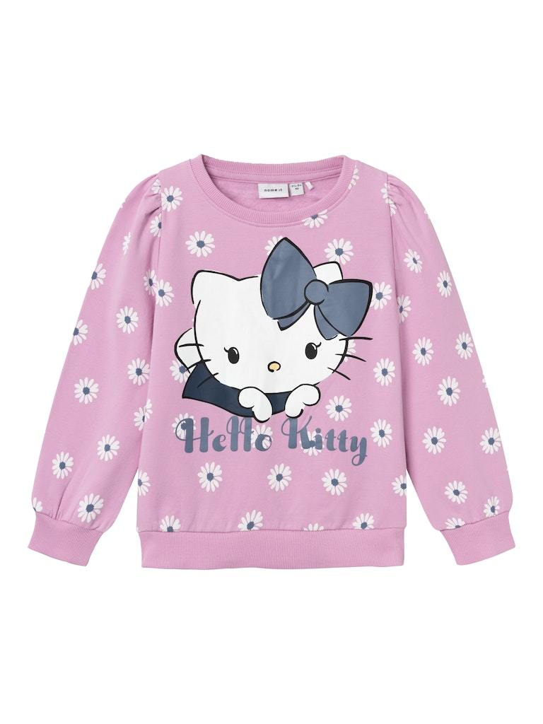 FELPA - NAME IT NMFANNA HELLOKITTY SWEAT BRU VDE