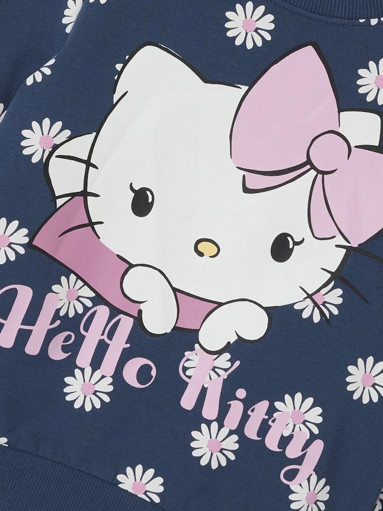 FELPA - NAME IT NMFANNA HELLOKITTY SWEAT BRU VDE