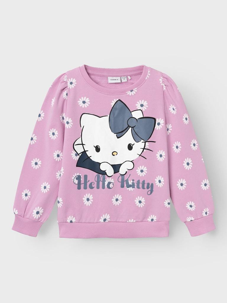 FELPA - NAME IT NMFANNA HELLOKITTY SWEAT BRU VDE