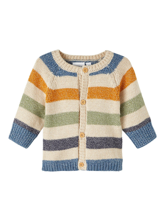 Cardigan In Maglia Motal Ls Knit Name It