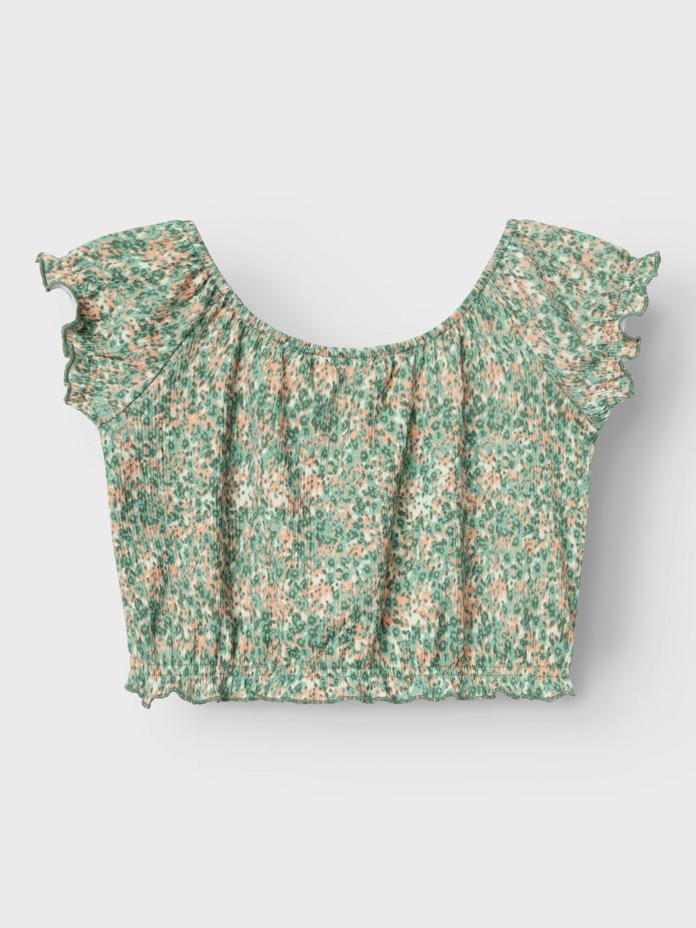 TOP - NAME IT NKFJUNKA SS SHORT TOP