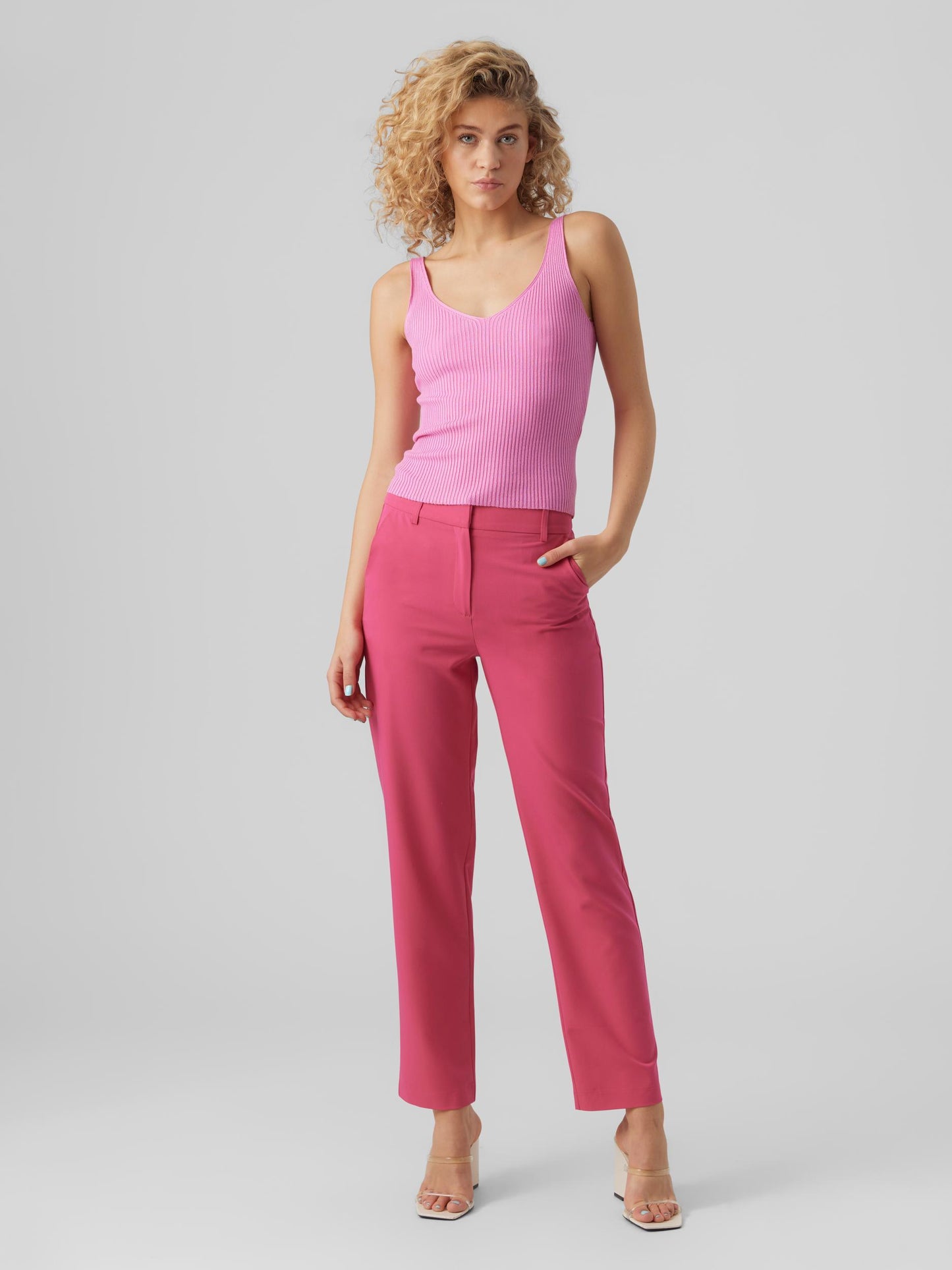 Pantalone Vmzelda Hr Straight Pant Noos Vero Moda