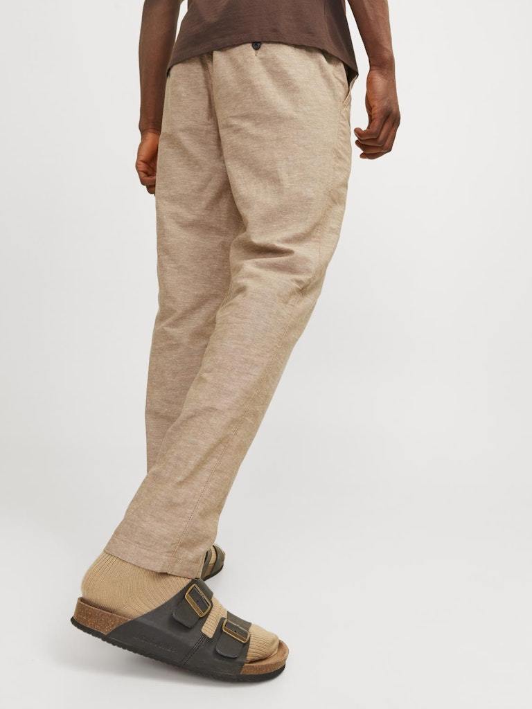 PANTALONE - JACK&JONES JPSTACE JJSUMMER LINEN BLEND PANT SN