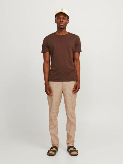 PANTALONE - JACK&JONES JPSTACE JJSUMMER LINEN BLEND PANT SN