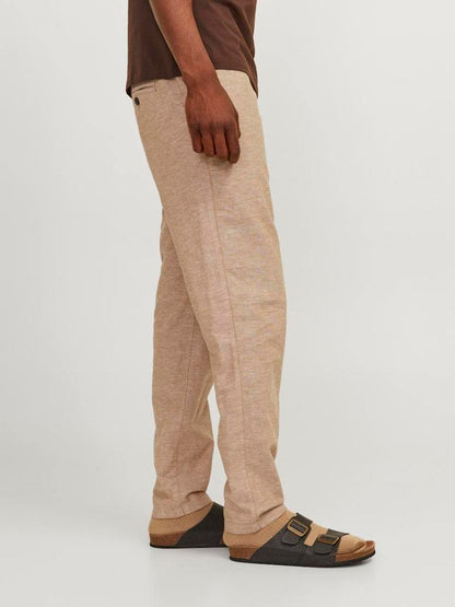 PANTALONE - JACK&JONES JPSTACE JJSUMMER LINEN BLEND PANT SN