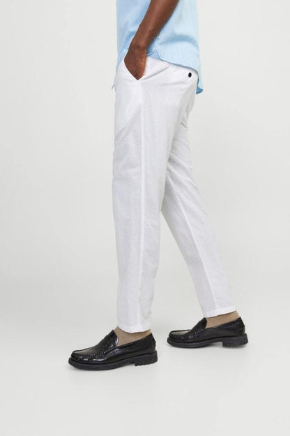 PANTALONE - JACK&JONES JPSTACE JJSUMMER LINEN BLEND PANT SN