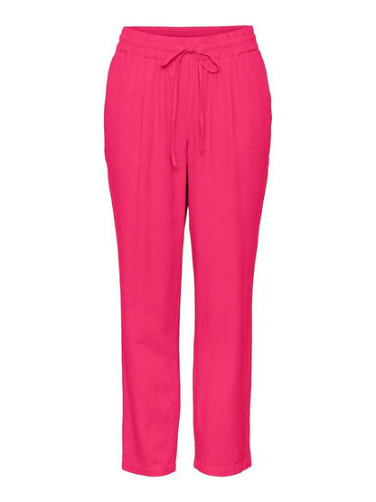 TROUSERS - VERO MODA VMJESMILO ANKLE PANTS WVN GA NOOS