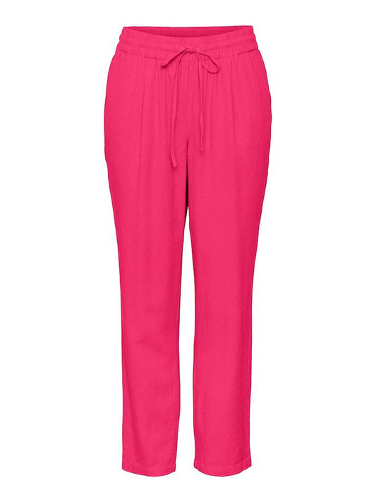 TROUSERS - VERO MODA VMJESMILO ANKLE PANTS WVN GA NOOS