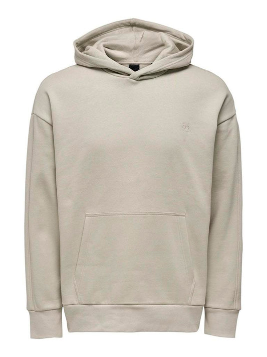 FELPA - ONLY & SONS ONSDAN LIFE RLX HEAVY SWEAT HOODIE NOOS