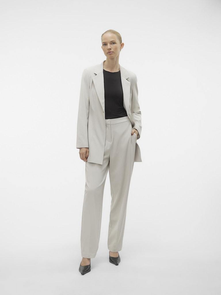 BLAZER - VERO MODA VMCHARITY LS LONG SLIM BLAZER