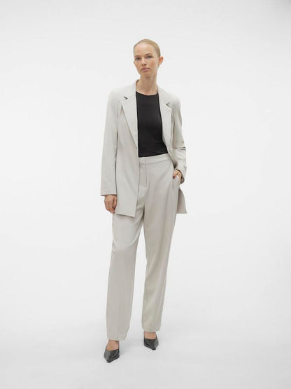 BLAZER - VERO MODA VMCHARITY LS LONG SLIM BLAZER