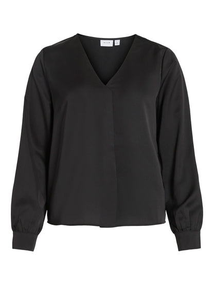 Top Viellette Vneck L/S Noos Vila