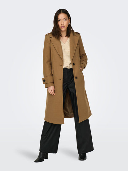 Cappotto Emma Fitted Long Coat Only