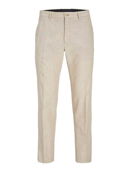 Pantalone Jprriviera Linen Trouser Slim Fit Sn Jack&Jones