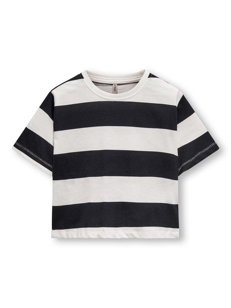 Top Kmgmay S/S Stripe/Aop Jrs Only Kids