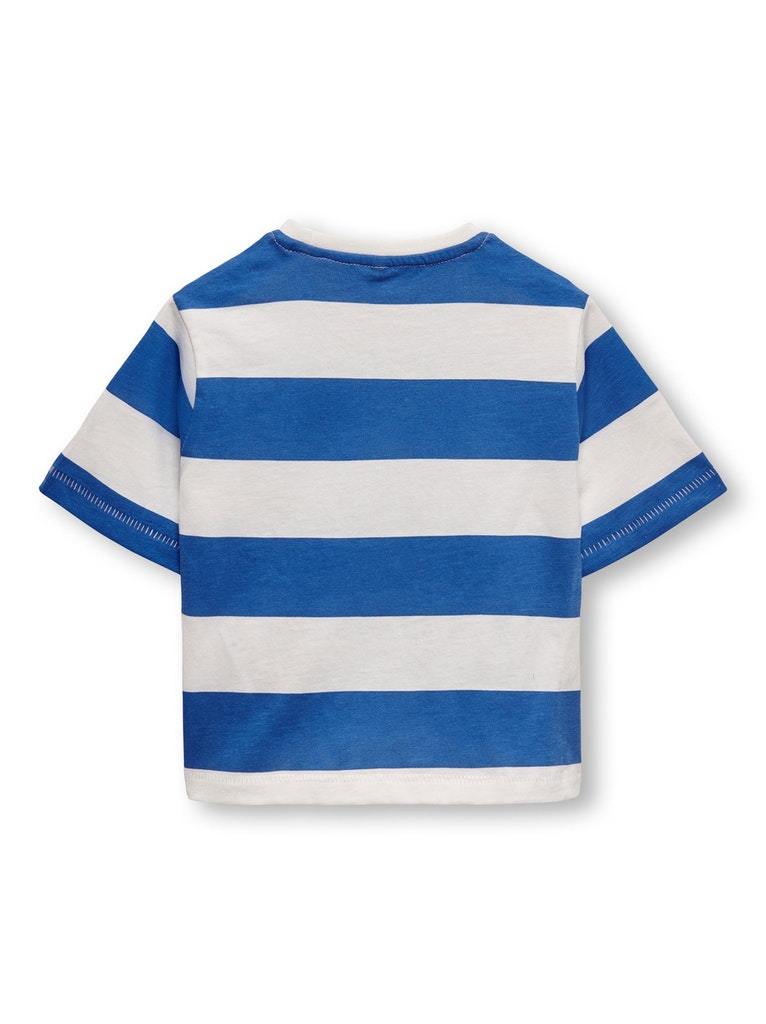 Top Kmgmay S/S Stripe/Aop Jrs Only Kids