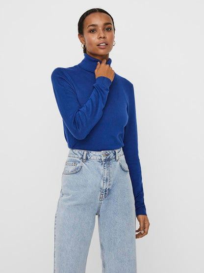 Vero Moda - Pullover - Donna | vmglory ls rollneck blouse ga noos