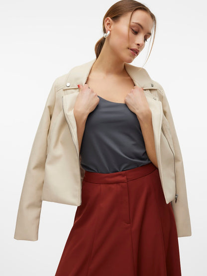 Vero Moda - Giubbino - Donna | vmrileymie short coated jacket ent