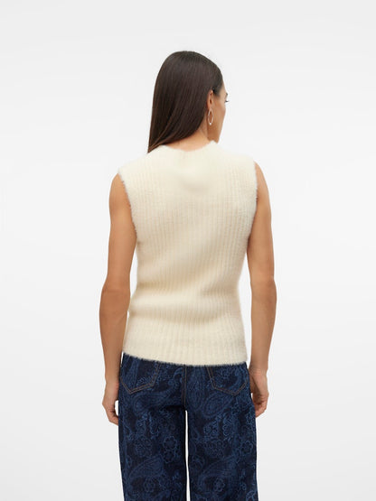 Vero Moda - Pullover smanicato - Donna | vmlyra sl funnelneck pullover