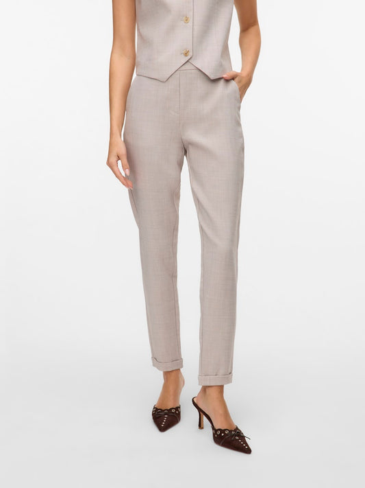 Vero Moda - Pantalone - Donna | vmcassidy mw tapered pant boo